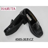 HARUTA ハルタ 4505 日本製 Laローファー 人工皮革 ブラック 22.5cm〜25.0cm ＜3Eタイプ＞ | くつやさんK-POINT