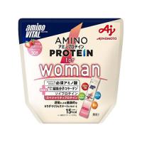 味の素　「アミノバイタル アミノプロテイン」for　woman　ストロベリー味　30本入パウチ　114g×10個 | Re-light Yahoo!ショップ