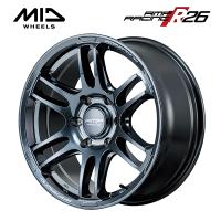 送料無料！マルカサービス RMPレーシング R26 ディープチタンシルバー 16×6.5 +38 6/139.7 106.1 新品ホイール1本　 | コニシタイヤ Yahoo!店