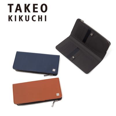TAKEO KIKUCHI メンズ長財布（色：ネイビー系）｜財布