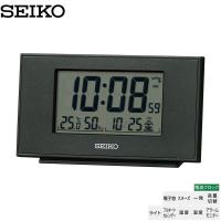 電波 デジタル 時計 SQ790K 目ざまし 電子音 ライト カレンダー 温度 湿度 音量切替 セイコー SEIKO お取り寄せ | 家電とギフトの専門店 カデココ