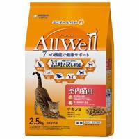 P-4520699600689 ユニ・チャーム AllWell 室内猫用 チキン味 挽き小魚とささみフリーズドライ ２．５ｋｇ【ユニチャーム】 | 家電のSAKURA