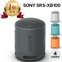 【当店1年保証】SONY ワイヤレスポータブルスピーカー SRS-XB100 Bluetooth ブルートゥース アクティブスピーカー / ネックスピーカー 防塵 防水 IP67 B H L D | カデンサプライ