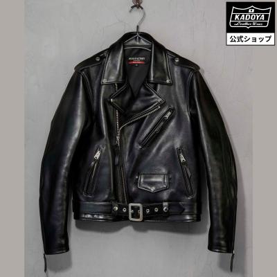 KADOYAカドヤ ヘッドファクトリー AW-2 本物ライダースジャケット kadoya-leathers_0821-0-200