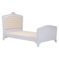 開梱設置サービス付 ハンプトンシリーズ ベッド(アンティークホワイト) RB-1943AW-SD 約)128x206x128x床面高33cm[23] | kagu-kagu 家具と雑貨のお店