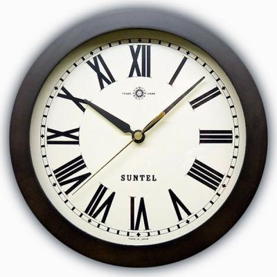 25cm電波時計（掛け時計、壁掛け時計）（スタイル：ミッドセンチュリー