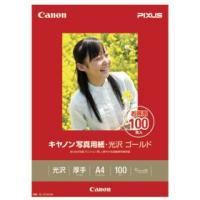 CANON(キヤノン) 写真用紙・光沢 ゴールド A4 100枚 GL-101A4100 | かがつうシステムI s Yahoo店