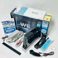 Wii本体 (クロ) Wiiリモコンプラス2個、Wiiスポーツリゾート同梱 【メーカー生産終了】 | kagayaki-shops2