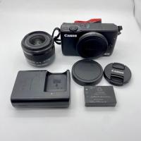 Canon ミラーレス一眼カメラ EOS M10 レンズキット(ブラック) EF-M15-45mm F3.5-6.3 IS STM 付属 EOSM10 | kagayaki-shops2