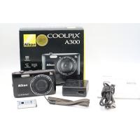 Nikon デジタルカメラ COOLPIX A300 光学8倍ズーム 2005万画素 ブラック A300BK | kagayaki-shops2