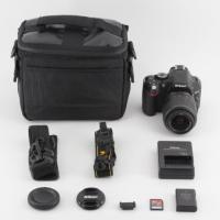 Nikon デジタル一眼レフカメラ D5200 レンズキット AF-S DX NIKKOR 18-55mm f/3.5-5.6G VR付属 ブラック | kagayaki-shops3