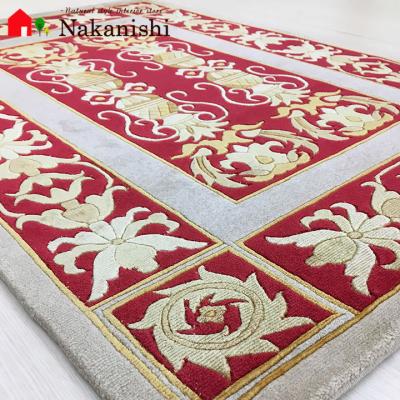 ヴィンテージ 中国段通 ウール ラグ 玄関マット カーペット 花柄 楽天市場】【中国段通 ウール 玄関マット ZPW14】絨毯(じゅうたん