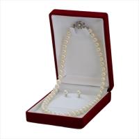 Pure パール 真珠 ネックレス ピアス レディース 白 キスカ グレー 42cm 8mm 慶弔 兼用 冠婚葬祭 0005npsc-004wh | 家具プラザ