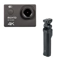 NAGAOKA WiFi機能搭載 高画質4K Ultra HD アクションカメラ + ミニトライポッド M1034K+VJJC-TP-U1 | 家具プラザ