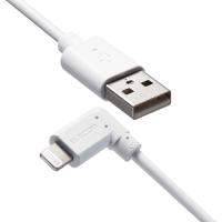 【5個セット】エレコム iPhone iPadケーブル L型コネクタ USB-A 充電 データ転送 30cm ホワイト MPA-UALL03WHX5 | 家具プラザ