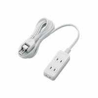 エレコム　電源タップ　T-S02-2330WH | 家具プラザ