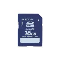 エレコム SDHCカード/データ復旧サービス付/Class10/16GB MF-FSD016GC10R | 家具プラザ