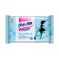 (まとめ) 花王 クイックルワイパー ウエットシート 1セット(60枚：20枚×3パック) 〔×2セット〕 | 家具プラザ