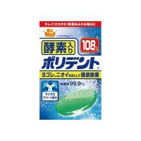 （まとめ） アース製薬 ポリデント酵素入り 108錠〔×5セット〕 | 家具プラザ