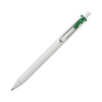 （まとめ）三菱鉛筆 ゲルインクボールペン ユニボール ワン 0.5mm グリーン （軸色：オフホワイト） UMNS05.6 1セット（10本） 〔×3セット〕 | 家具プラザ