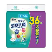 日本製紙クレシア 肌ケア アクティうす型パンツ 消臭抗菌プラス M-L 1パック(36枚) | 家具プラザ