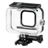 エレコム GoPro HERO9 Black用 ハウジングケース 防水 水中撮影用 耐衝撃 IPX8相当 深水45m クリア AC-GP9B | カグチョク