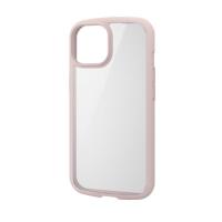 エレコム iPhone 15 TOUGH SLIM LITE フレームカラー ピンク PM-A23ATSLFCPN | カグチョク