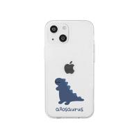 AKAN ソフトクリアケース for iPhone 14 アロサウルス 背面カバー型 AK23504i14 | カグチョク