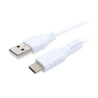 【5個セット】 MCO シリコンUSB2.0ケーブル AtoC 2m ホワイト USB-YCA20/WHX5 | カグチョク