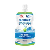 （まとめ）味の素 アクアソリタ ゼリー りんご風味130g 1ケース（6個）〔×10セット〕 | カグチョク