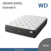 【シーリーベッド正規販売店】　クラウンジュエルシリーズ　Emerald4（エメラルド4）　マットレス単体のみ　ワイドダブルサイズ（WD）1950タイプ | 家具ストアー