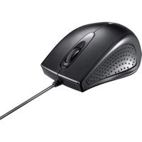 バッファロー　有線　３ボタン　ＩＲ　ＬＥＤ光学式マウス　ブラック | カグヤデンキ