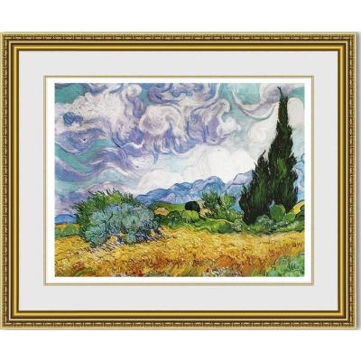 ゴッホ 麦畑（絵画）｜美術、工芸品 | 楽器、手芸、コレクション