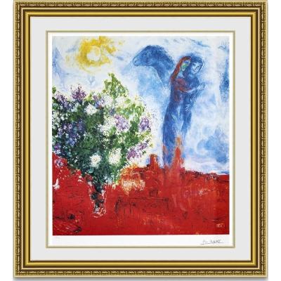 シャガール 恋人たち（日本画）｜絵画｜美術、工芸品 | 楽器、手芸