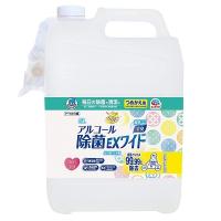 ヘルパータスケ　らくハピ　アルコール除菌EXワイド　つめかえ　5L　(法人様送り専門店) | 法人様送り専門店 介護もーる