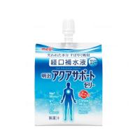 明治　アクアサポートゼリー 200g 福祉/介護用品/介護食/水分補給/スポーツドリンク/イオン/熱中症/予防/脱水/対策/ゼリー | 法人様送り専門店 介護もーる