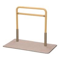 据置手すり 【モルテン】 ルーツHS あがりかまちタイプ L型 片手すり ...