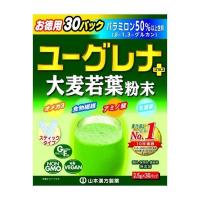 《山本漢方製薬》 ユーグレナプラス大麦若葉粉末 2.5g×30包 | おひさまHOUSE