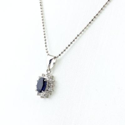 pt900 ネックレス（石素材：サファイア）のおすすめ人気商品一覧 通販