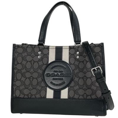 美品 COACH★デンプシー キャリーオール 2way トートバッグ 黒 コーチ COACH コーチ バッグ COACH アウトレット デンプシー