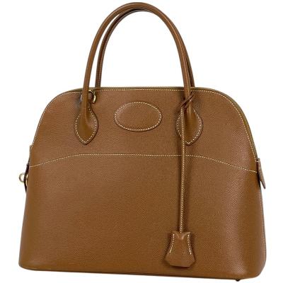 正規品☆ヴィンテージHERMESボリードコットンポーチ(ブラウン) 正規品☆ヴィンテージHERMESボリードコットンポーチ(ブラウン)