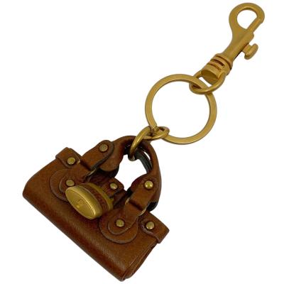 ☆未使用☆ Chloé パディントン キーホルダーチャーム パープル 【楽天