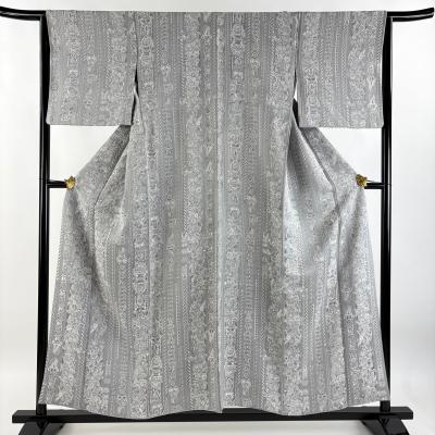 GTIZ 様御専用。HH-16 小紋 着物 灰色系　山岡古都　百人一首柄 GTIZ 様御専用。HH-16 小紋 着物 灰色系 山岡古都 百人一首柄 HH-16