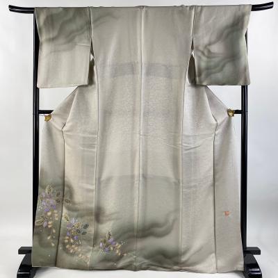 ありんこ身丈、身幅直しK0926 未使用品 逸品 久保田一竹 正絹 無地 ありんこ身丈、身幅直しK0926 未使用品 逸品 久保田一竹 正絹