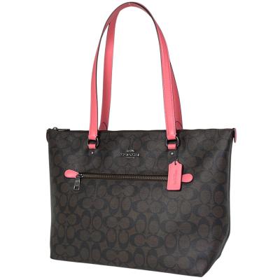 COACH コーチ　可愛い　シグネチャー 肩掛け トートバッグ ピンク　大容量 楽天市場】コーチ シグネチャー ピンク（レディースバッグ｜バッグ