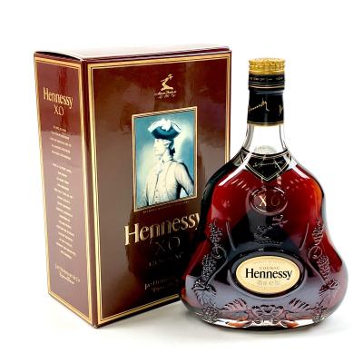 古酒　Hennessy ブランデー 退職 卒業 お歳暮 名入れ SXX 酒セット ブランデー 切子 コニャック