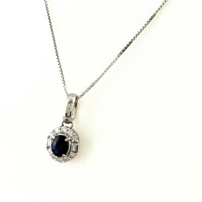 pt900 ネックレス（石素材：サファイア）のおすすめ人気商品一覧 通販