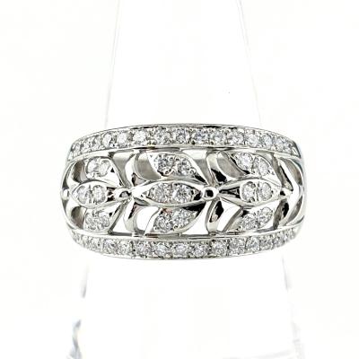 値下げ中　 ASSCHER プラチナリング　10号 ロイヤルアッシャー 結婚指輪（腕時計、アクセサリー） | ファッション