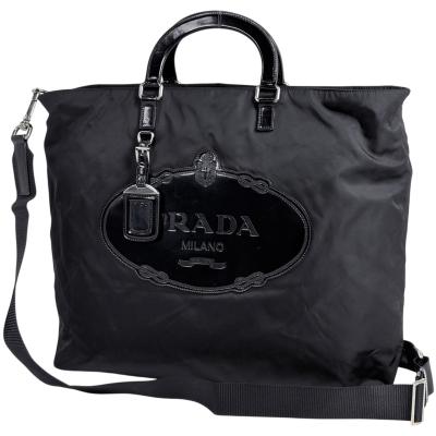 ⭐︎PRADA ナイロンギャザー2wayバック⭐︎ PRADA（プラダ） 美品 ナイロン ギャザー 2WAY ハンドバッグ