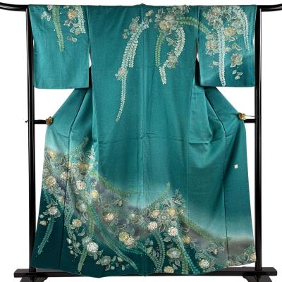 辻が花 着物 落款（色：グリーン系）のおすすめ人気商品一覧 通販